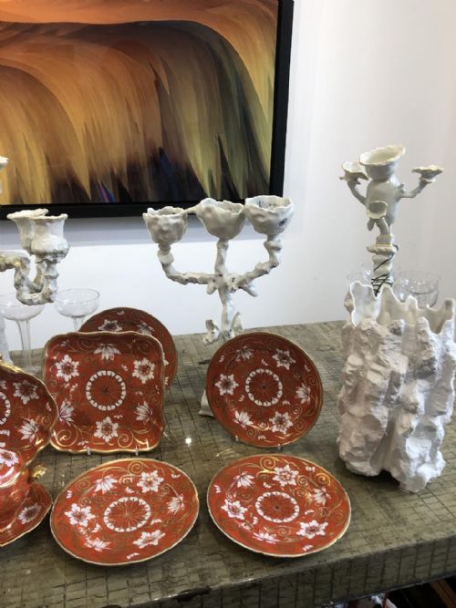 COALPORT PORCELAIN PART DESSERT SERVICE 1810 - ADDITIONAL PHOTO 12