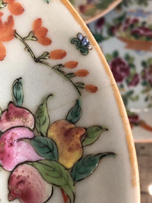SET OF 10 CELADON ENAMELLED PLATES CIRCA 186070 - ADDITIONAL PHOTO 9