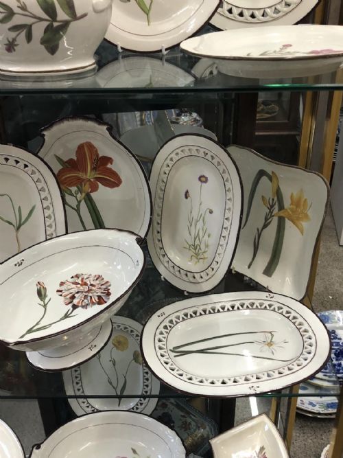 BOTANICAL DAVENPORT CREAMWARE DESSERTWARE 18051815 - ADDITIONAL PHOTO 2