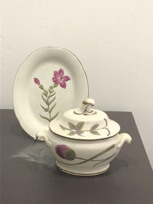 BOTANICAL DAVENPORT CREAMWARE DESSERTWARE 18051815 - ADDITIONAL PHOTO 7