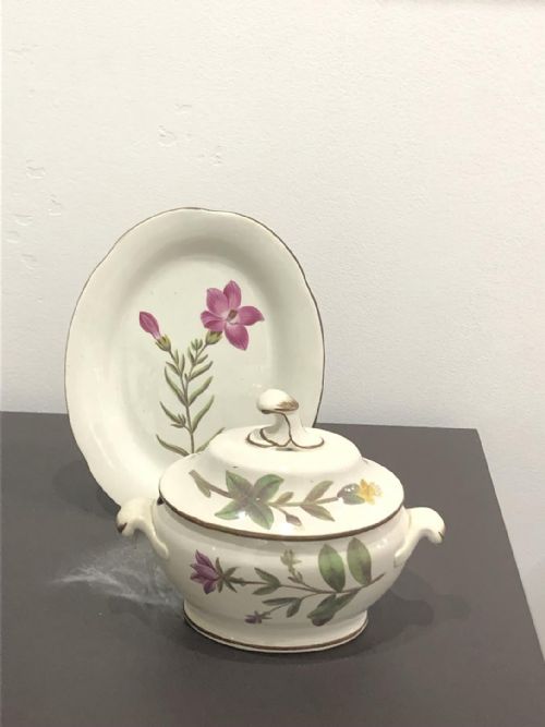 BOTANICAL DAVENPORT CREAMWARE DESSERTWARE 18051815 - ADDITIONAL PHOTO 8