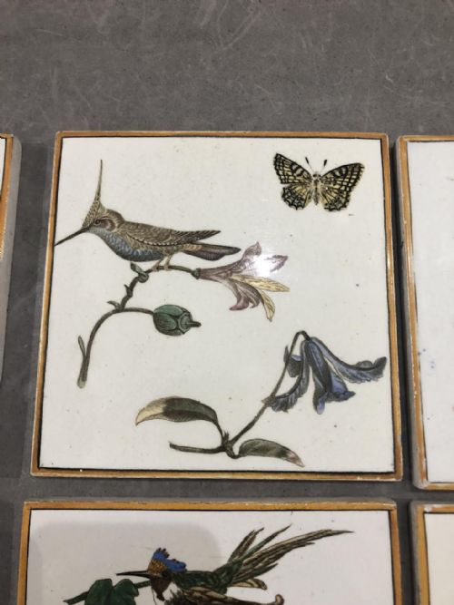 SET OF 7 WEDGWOOD TILES CIRCA 1870 - ADDITIONAL PHOTO 2