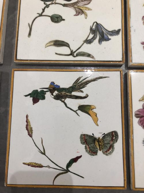 SET OF 7 WEDGWOOD TILES CIRCA 1870 - ADDITIONAL PHOTO 3