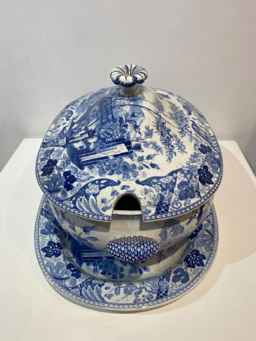 WEDGWOOD BAMBOO PATTERN SOUP TUREEN 1815 - ADDITIONAL PHOTO 7