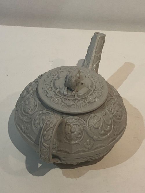 SMALL SALT GLAZED WEDGWOOD TEAPOT CIRCA 18101815 - ADDITIONAL PHOTO 6