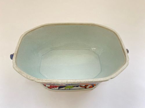 CHINESE TOBACCO LEAF PATTERN SOUP TUREEN 174060 - ADDITIONAL PHOTO 1