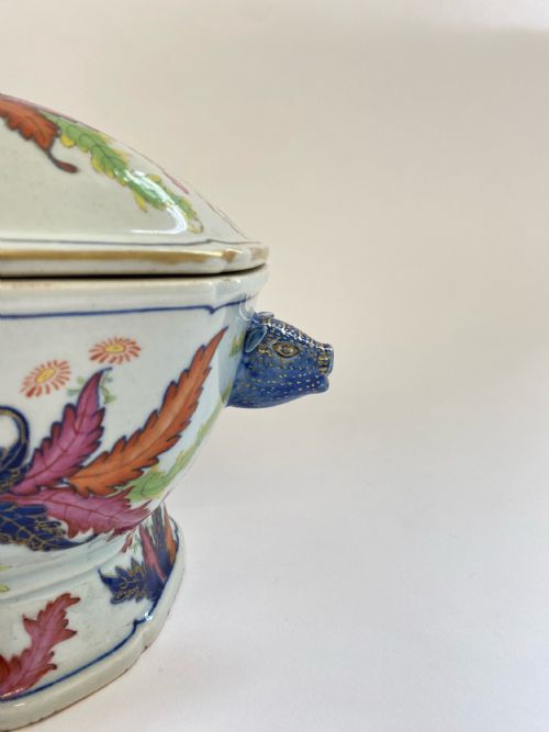 CHINESE TOBACCO LEAF PATTERN SOUP TUREEN 174060 - ADDITIONAL PHOTO 8