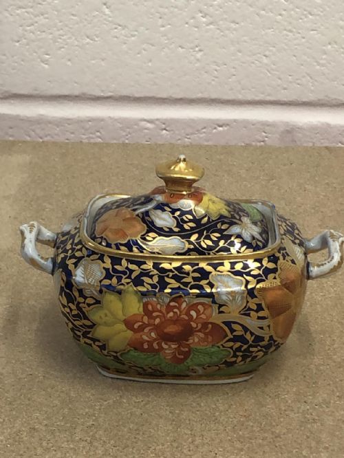 A RARE SPODE PATTERN 1246 SUCRIER 1825 - ADDITIONAL PHOTO 1