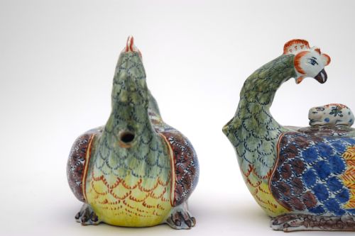 PR OF FAIENCE TEAPOTS EARLY 19TH CENTURY - ADDITIONAL PHOTO 4