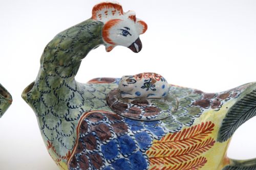 PR OF FAIENCE TEAPOTS EARLY 19TH CENTURY - ADDITIONAL PHOTO 7