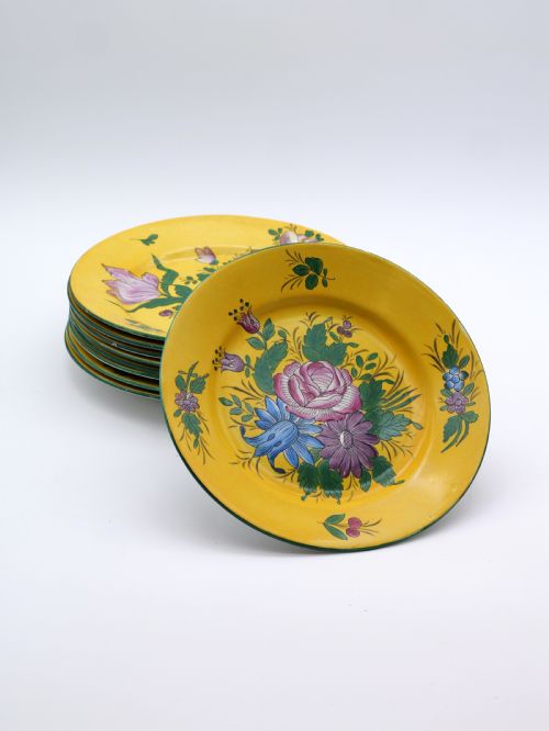 191020 FRENCH LUNVILLE FAIENCE DINNER SERVICE - ADDITIONAL PHOTO 2