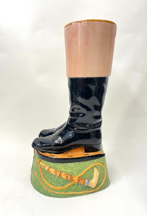 AN EXTREMELY RARE STAFFORDSHIRE STICKSTAND CIRCA 186070 - ADDITIONAL PHOTO 4