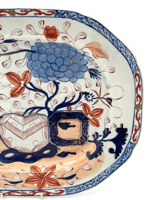 MASONS IRONSTONE DINNER SERVICE IN JAPAN FENCE PATTERN 1820 - ADDITIONAL PHOTO 26