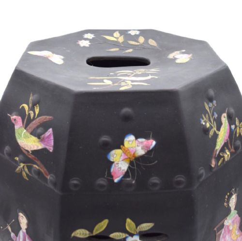 A FABULOUS STAFFORDSHIRE GARDEN SEAT CIRCA 182035 - ADDITIONAL PHOTO 4