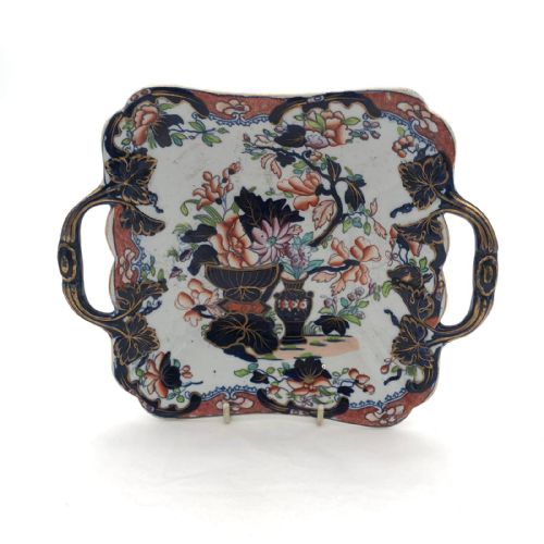 A CHARMING SET OF FIVE TONQUIN CHINA IRONSTONE DESSERT SHAPES FROM 1830 - ADDITIONAL PHOTO 4