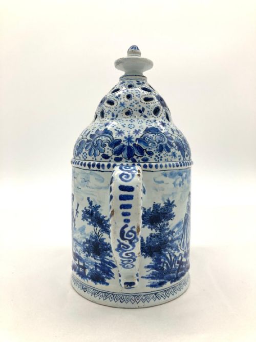 RARE DUTCH DELFT LANTERN CIRCA 184050 - ADDITIONAL PHOTO 5
