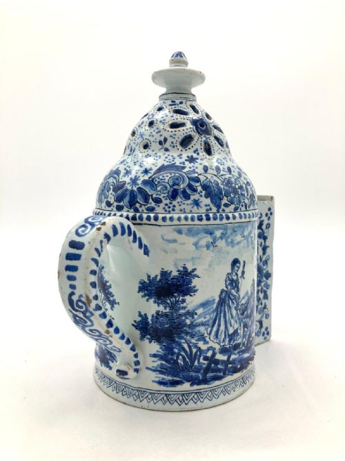 RARE DUTCH DELFT LANTERN CIRCA 184050 - ADDITIONAL PHOTO 7