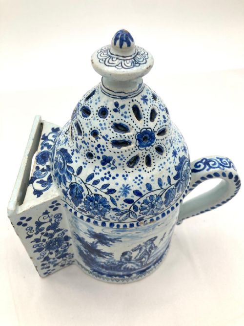 RARE DUTCH DELFT LANTERN CIRCA 184050 - ADDITIONAL PHOTO 9