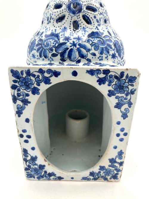 RARE DUTCH DELFT LANTERN CIRCA 184050 - ADDITIONAL PHOTO 13