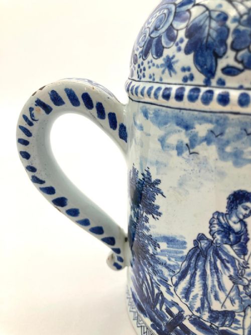 RARE DUTCH DELFT LANTERN CIRCA 184050 - ADDITIONAL PHOTO 14