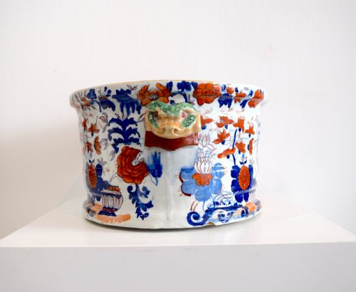 A MASON'S IRONSTONE CHILD'S FOOTBATH DECORATED IN A JAPANESE PATTERN CIRCA 181320 - ADDITIONAL PHOTO 3