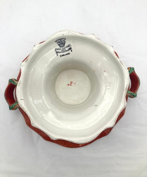 RED SCALE MASONS IRONSTONE FRUIT COMPORT - ADDITIONAL PHOTO 13