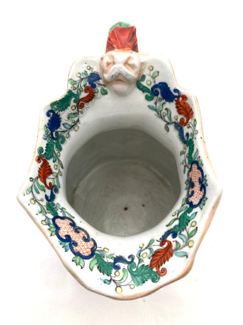 RARE AND RATHER BEAUTIFUL RED SCALE FENTON SHAPED MASONS IRONSTONE JUG 1840 - ADDITIONAL PHOTO 9