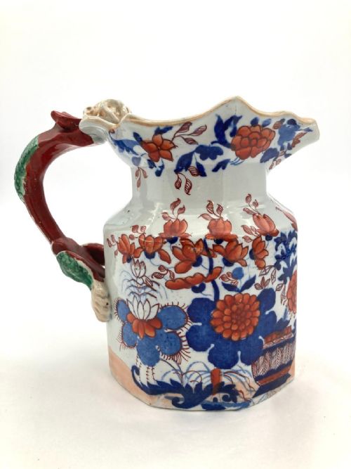 FENTON SHAPED JAPAN PATTERN MASON IRONSTONE JUG 18201835 - ADDITIONAL PHOTO 7