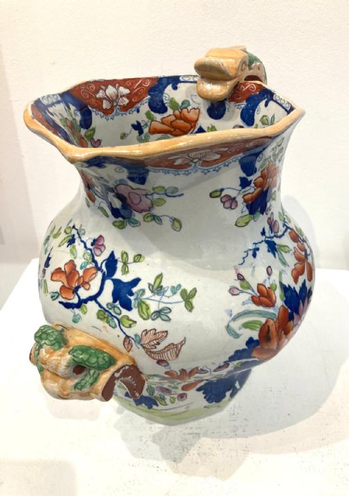 ANTIQUE JAPAN PATTERN MASON IRONSTONE FOOTBATH JUG 182030 - ADDITIONAL PHOTO 1