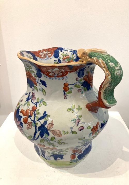 ANTIQUE JAPAN PATTERN MASON IRONSTONE FOOTBATH JUG 182030 - ADDITIONAL PHOTO 2