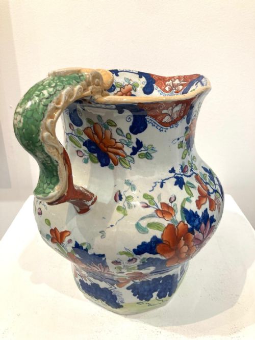 ANTIQUE JAPAN PATTERN MASON IRONSTONE FOOTBATH JUG 182030 - ADDITIONAL PHOTO 3
