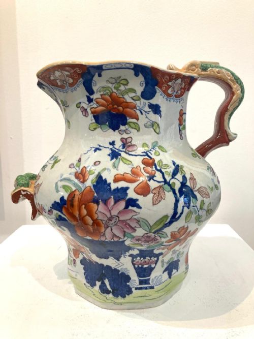 ANTIQUE JAPAN PATTERN MASON IRONSTONE FOOTBATH JUG 182030 - ADDITIONAL PHOTO 5