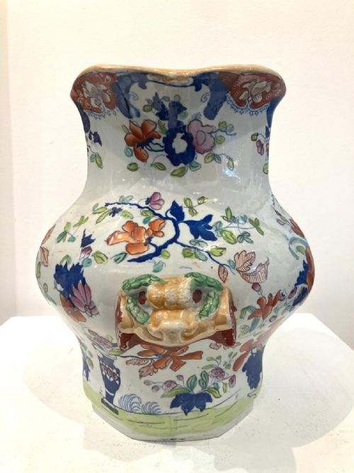 ANTIQUE JAPAN PATTERN MASON IRONSTONE FOOTBATH JUG 182030 - ADDITIONAL PHOTO 6