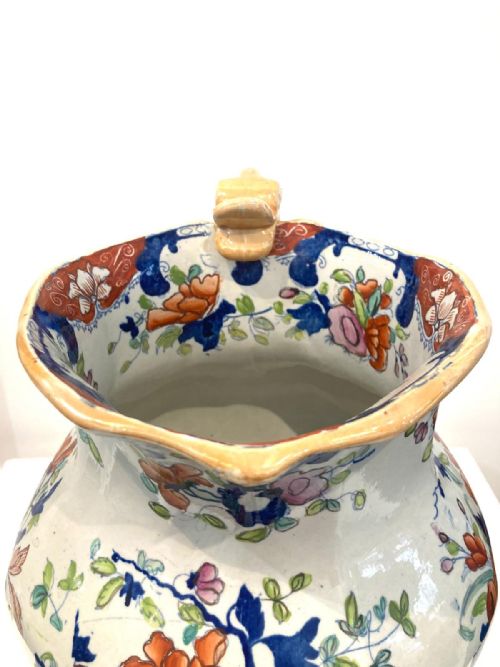 ANTIQUE JAPAN PATTERN MASON IRONSTONE FOOTBATH JUG 182030 - ADDITIONAL PHOTO 8
