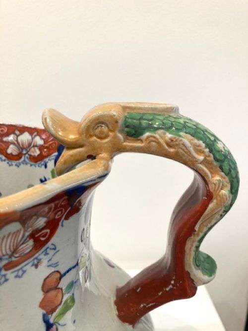 ANTIQUE JAPAN PATTERN MASON IRONSTONE FOOTBATH JUG 182030 - ADDITIONAL PHOTO 10