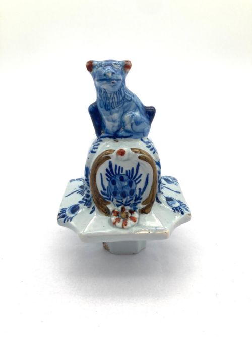 EARLY 19TH CENTURY SUPERB 5 VASE DELFT GARNITURE - ADDITIONAL PHOTO 14
