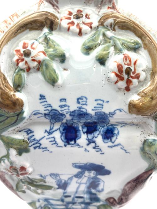EARLY 19TH CENTURY SUPERB 5 VASE DELFT GARNITURE - ADDITIONAL PHOTO 18