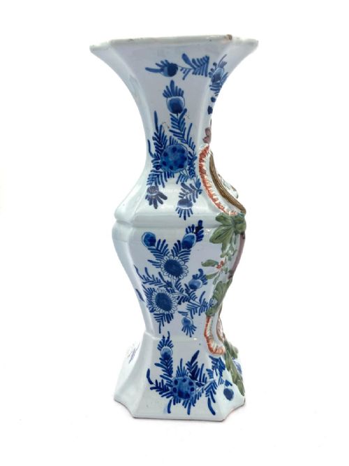 EARLY 19TH CENTURY SUPERB 5 VASE DELFT GARNITURE - ADDITIONAL PHOTO 21