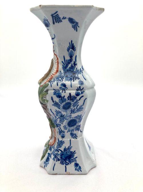EARLY 19TH CENTURY SUPERB 5 VASE DELFT GARNITURE - ADDITIONAL PHOTO 22