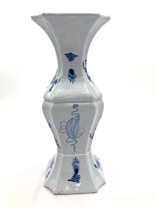EARLY 19TH CENTURY SUPERB 5 VASE DELFT GARNITURE - ADDITIONAL PHOTO 23