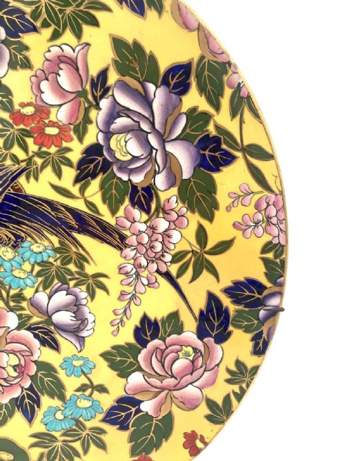 MASONS IRONSTONE CONTEMPORARY YELLOW CHARGER 188090 - ADDITIONAL PHOTO 2