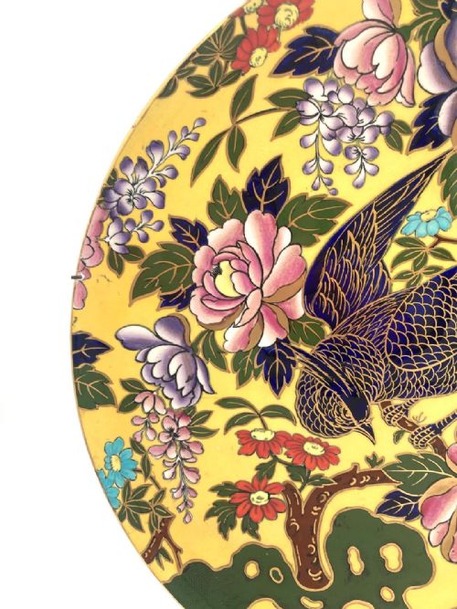 MASONS IRONSTONE CONTEMPORARY YELLOW CHARGER 188090 - ADDITIONAL PHOTO 3