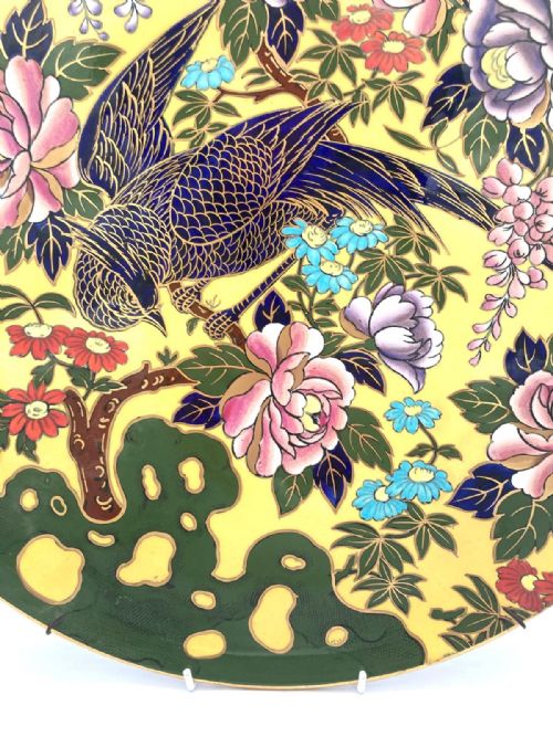 MASONS IRONSTONE CONTEMPORARY YELLOW CHARGER 188090 - ADDITIONAL PHOTO 4