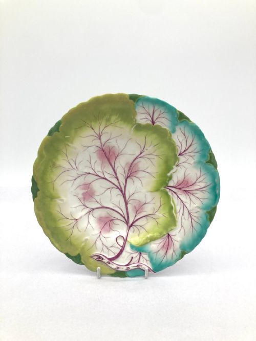 STAFFORDSHIRE LEAF DESSERT SERVICE CIRCA 1840 - ADDITIONAL PHOTO 2