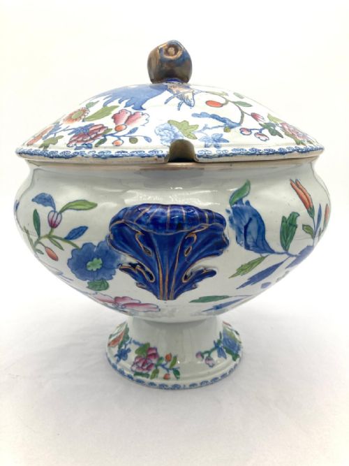 PAIR OF 181320 MASON'S IRONSTONE SOUP TUREENS - ADDITIONAL PHOTO 2