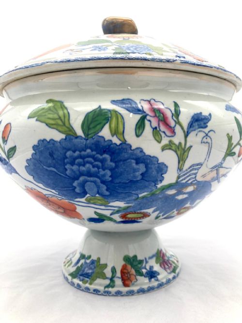 PAIR OF 181320 MASON'S IRONSTONE SOUP TUREENS - ADDITIONAL PHOTO 3
