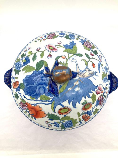 PAIR OF 181320 MASON'S IRONSTONE SOUP TUREENS - ADDITIONAL PHOTO 4