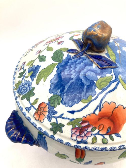 PAIR OF 181320 MASON'S IRONSTONE SOUP TUREENS - ADDITIONAL PHOTO 5