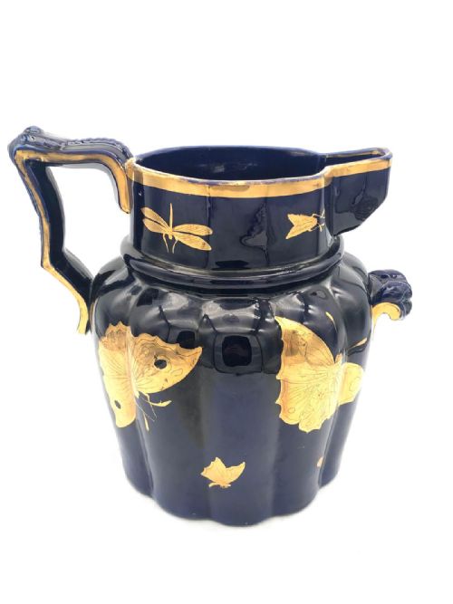 RARE SHAPED MAZARINE FOOTBATH JUG CIRCA 1820 - ADDITIONAL PHOTO 1