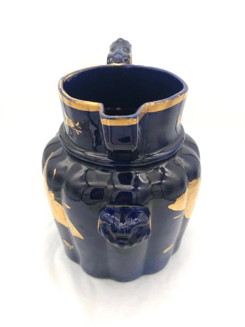 RARE SHAPED MAZARINE FOOTBATH JUG CIRCA 1820 - ADDITIONAL PHOTO 2
